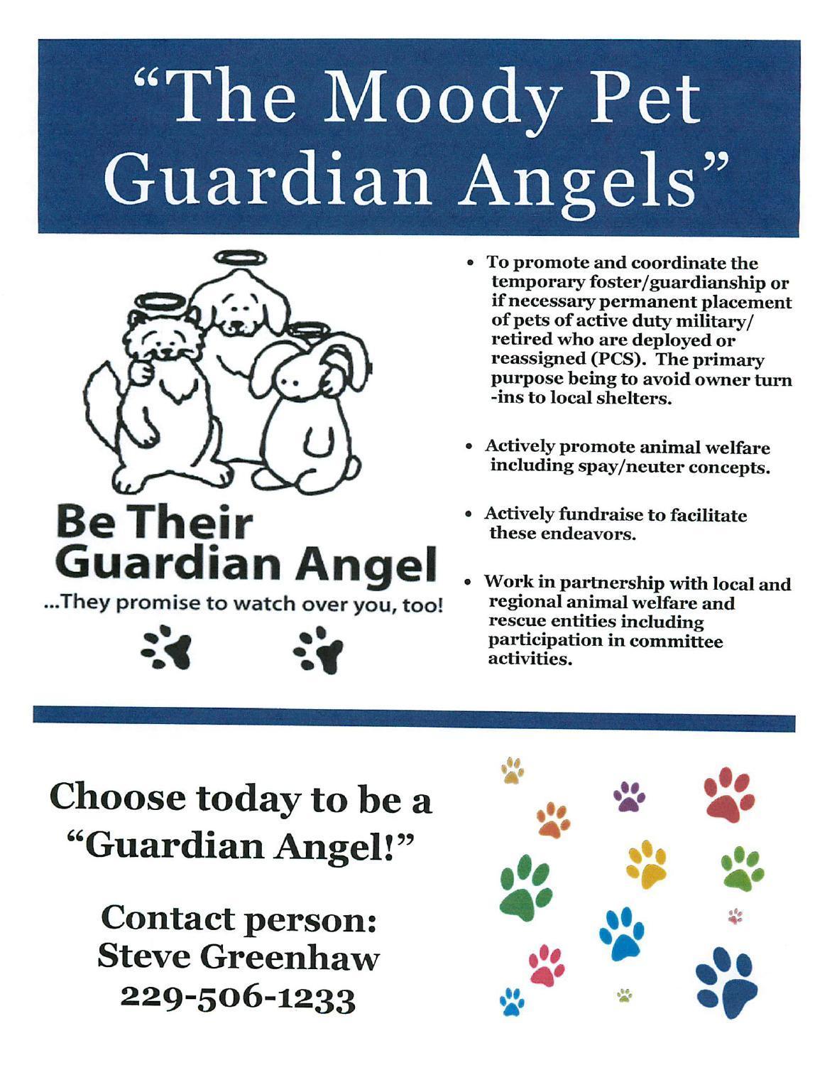 Moody Pet Guardian Angels Program