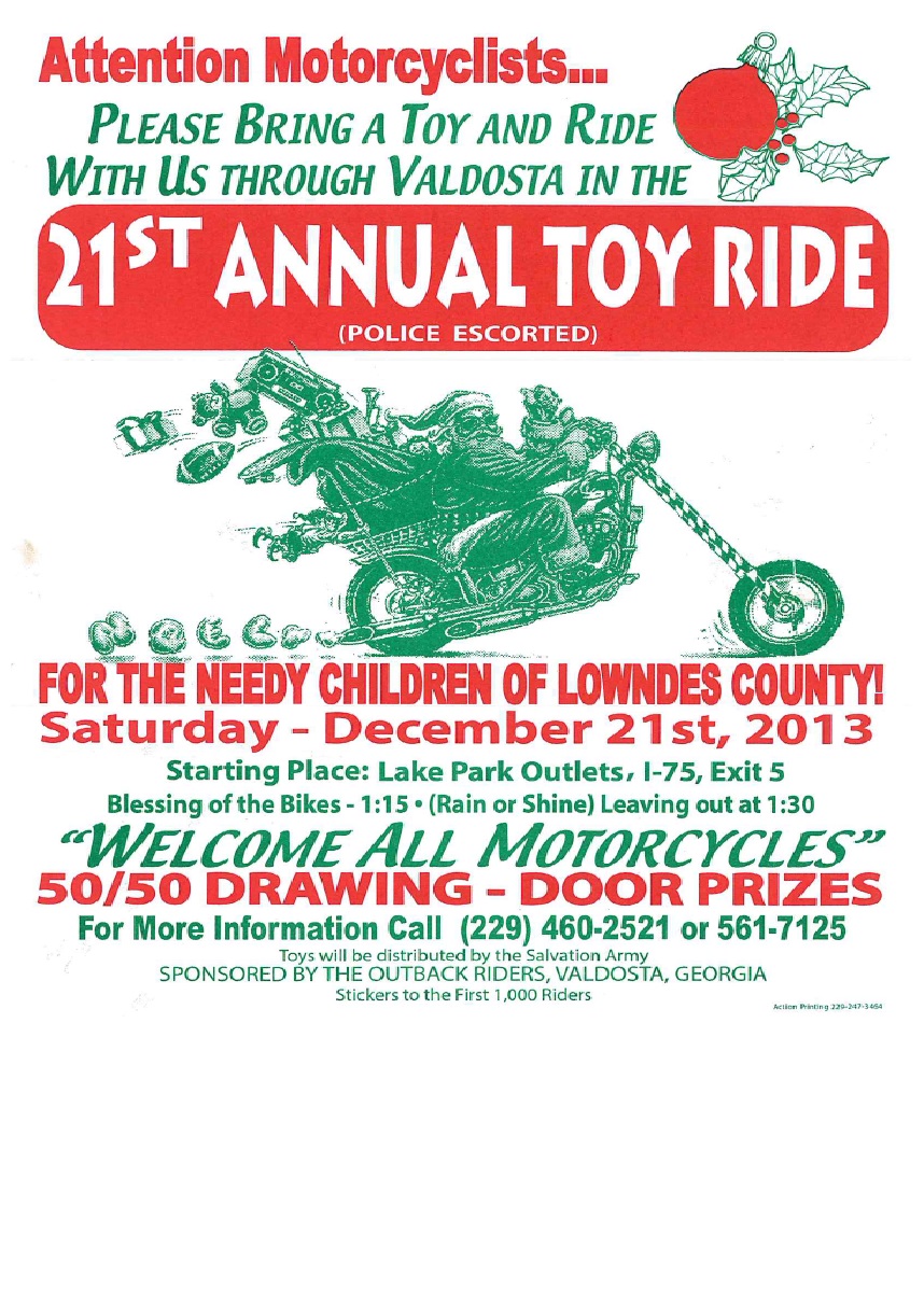 21st Annual Toy ride