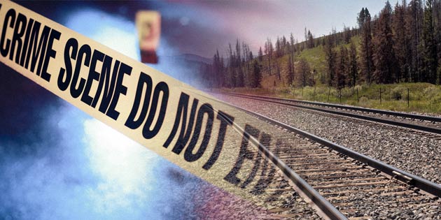 Crime Scene Train Tracks