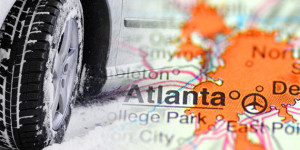 Atlanta Snow Car