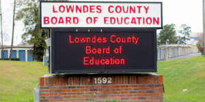 Lowndes-County-Board-of-Education-Sign