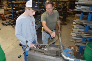 Connor Chancy at Village Metalworks in Hahira