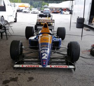 The 1990 Reynard of Court Dowis, painted in the livery of a Williams Renault F1 Car - Photo by William Harp