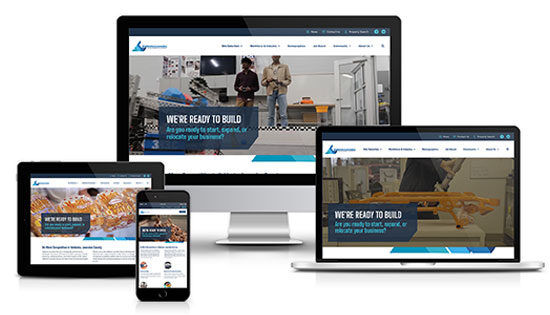 website mockup