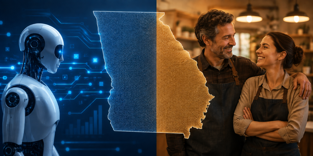 Georgia Small Business Owners Delay AI Adoption to Protect Existing Staff