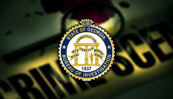 Georgia Bureau of Investigation seal, crime scene.