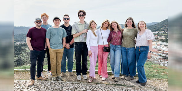Valwood students study abroad in spain